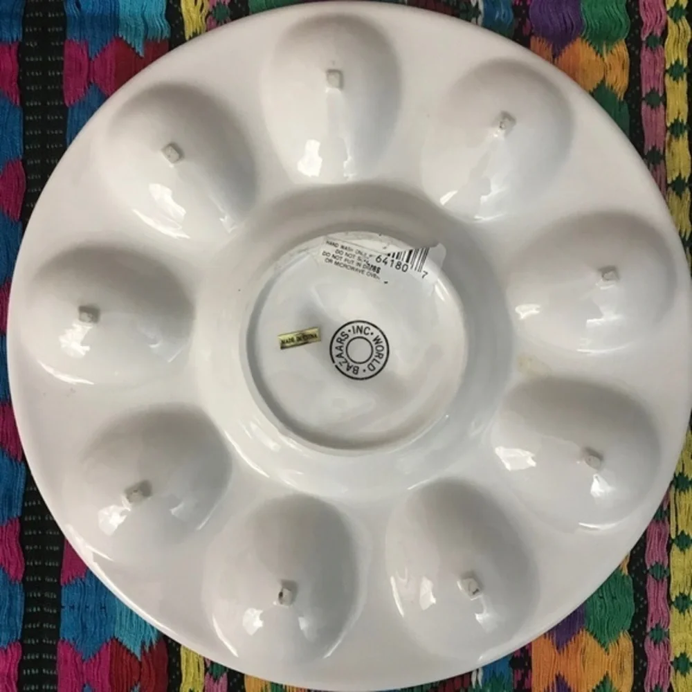 Deviled Easter Egg Plate